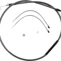 Magnum Braided High Efficiency Clutch Cable Karbon Fiber 72252HE Harley Davidson