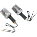 K&S Long Stem Mini-Stalk Marker Light Set Single Filament Black Clear