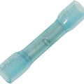 Namz Heat Sealable Wiring Butt Splices for 14-16 Gauge Wire Blue 25-Pack