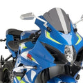 Puig 3mm Z Racing Windscreen Dark Smoke #9013F for Suzuki GSXR1000 2017-2019