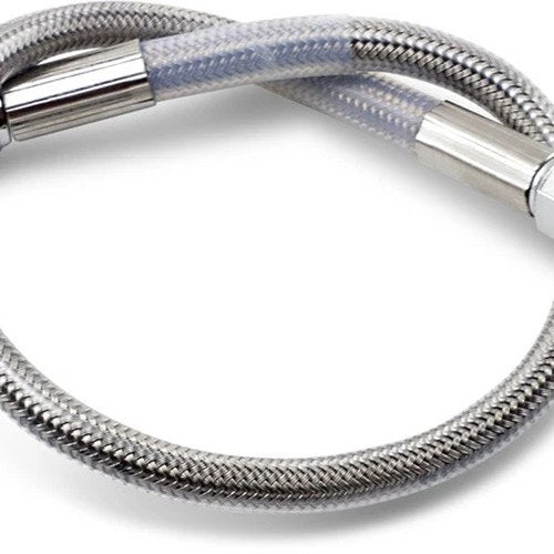 DS Universal Braided Brake Line with AN-3 Fittings 15"