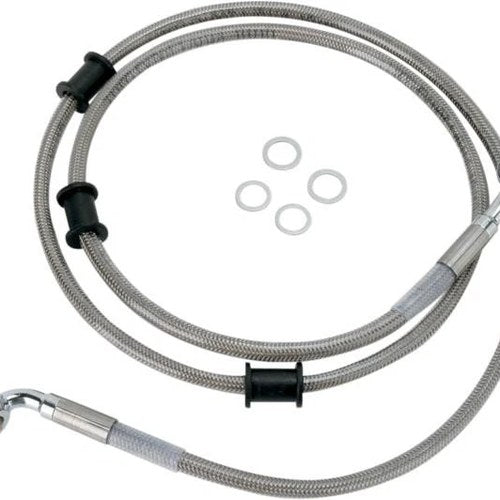 DS Braided Brake Line Kit Front Harley Davidson FatBoy/Heritage Softail #143735