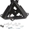 Works Connection Radiator Braces Black fits Yamaha YZ450F/WR450F/YZ250F/YZ450FX