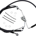 DS Vinyl Brake Line Kit Non-ABS Front +6" Harley Davidson #143616