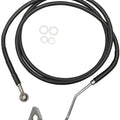 DS Extended Front Upper Brake Line Kit Black ABS Only +6" Oversize #1048009