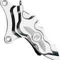 PM 6-Piston Direct Bolt-On Caliper for 13" Rotor Front Left Chrome 0051-2913-CH