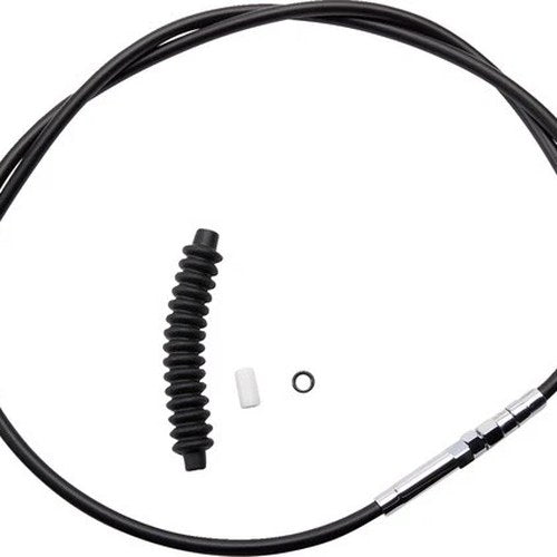 Drag Specialties Black Vinyl Clutch Cable 64-11/16" Black 211826 Harley Davidson
