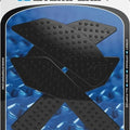 Stomp Volcano Profile Traction Pad Tank Grips Black for Kawasaki Z900 ABS