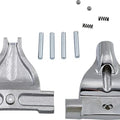 Drag Specialties Passenger Floorboard Mounts Chrome #232884