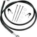 DS Vinyl Brake Line Kit Front +2" Harley Davidson Softail/Dyna #143673