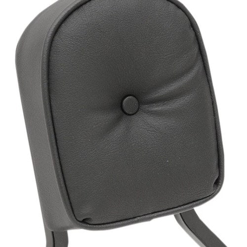 Drag Specialties Pillow-Style Pad with Piping for Square Sissy Bars Short Black