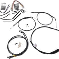 Burly Handlebar Cable/Line Kit for 14" Hangers Black #B30-1198 Harley Davidson