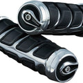 Kuryakyn Kinetic Grips Chrome #6350 Harley Davidson