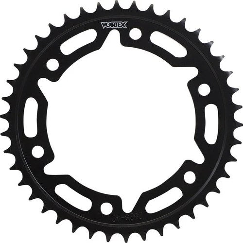 Vortex Steel Rear Sprocket 42T 525 Black #252S-42 for Honda Cbr 600