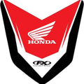 Factory Effex Front Fender Graphics Kit Red #17-30328 Honda CRF450R/CRF250R