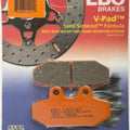 Ebc V Semi Sintered Rear Brake V-Pads FA710V Harley M8 Softail