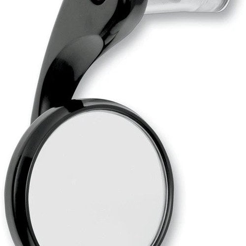 Todd's Cycle Bar-End Shooter Mirror Left Black 7/8"-1" Each