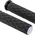 Arlen Ness Diamond Grips Chrome #500-008 Harley Davidson