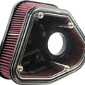 Alloy Art Boom Box Air Cleaner Kit 2.8" Black #2.8M8BP Harley Davidson