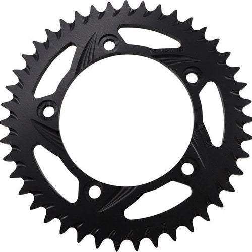 Vortex F5 Aluminum Rear Sprocket 43T 530 Black #527K-43 for Suzuki/Triumph