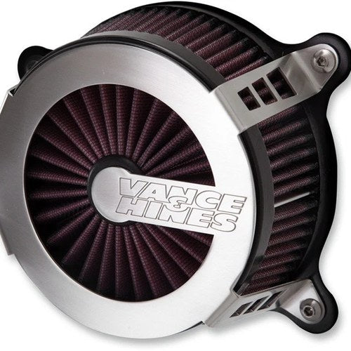 Vance & Hines VO2 Cage Fighter Air Cleaner Kit Brushed 70365 Harley Davidson
