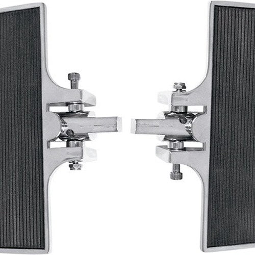 Emgo Mini Floorboards 4" x 8" Chrome Harley-Davidson