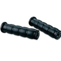 Kuryakyn Iso Grips with Accent Rings Black #6380 for Honda Goldwing