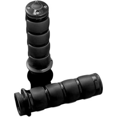 Kuryakyn Iso Grips 7/8" Black #6344 for Honda/Suzuki/Kawasaki/Yamaha