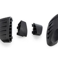 Puig Replacement Rubber Inserts for Puig Pro 2.0 Frame Sliders Black
