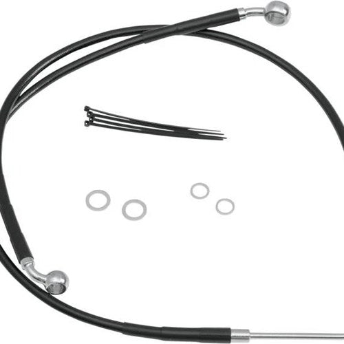DS Vinyl Brake Line Kit Front Harley Fxdwg Dyna Wide Glide 2007