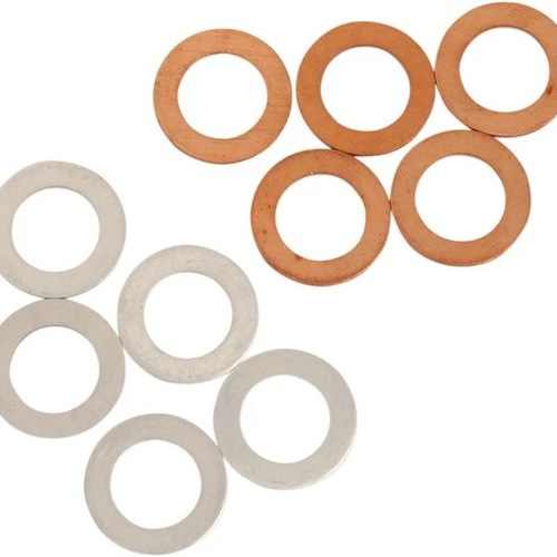 Bolt Motorcycle Hardware Crush Washers M12 x 20mm 10-Pack