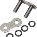 D.I.D 630 V Series O-Ring Chain FJ Press Fit Master Link Natural