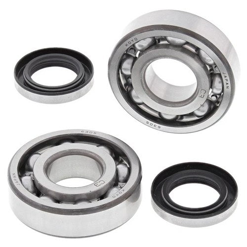 All Balls Crank Shaft Bearing Kit for Kawasaki KDX200 1983-1990