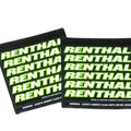 Renthal Clean Grips Grip Covers Black/Green/White