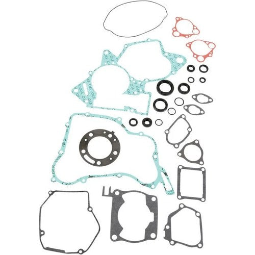 Moose Complete Gasket Set with Oil Seals Fits Honda CR 125R 1998-1999