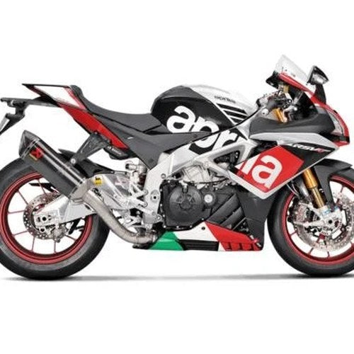 Akrapovic Evolution Line Full Exhaust System Carbon Fiber #S-A10E8-RC Aprilia