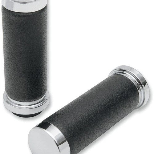 DS Textured Foam/Rubber Grips w/ End Cap Harley Davidson 141795