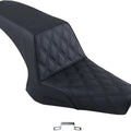 Saddlemen Step-Up LS Seat F. Lattice Stitch Black #Y13-16-172 for Yamaha Bolt