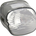 DS LED Laydown Taillight Lens w/ Top Window Smoke Harley Davidson 143951