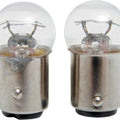 DS Small Globe 1157 Bulbs 23/8W Clear 2-Pack
