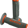 G2 Domino Dually 1/2 Waffle Grips Grey/Orange