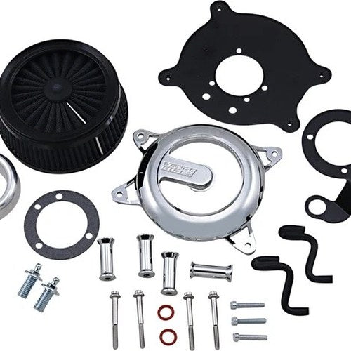 Vance & Hines VO2 Rogue Air Cleaner Kit Chrome 70373 Harley Davidson