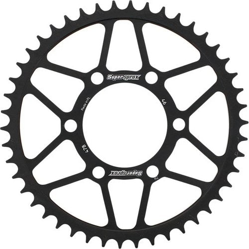 Supersprox Racing Steel Rear Sprocket 520 46T Black #RFE-478-46-BLK for Kawasaki