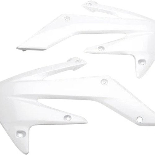 Acerbis Radiator Shrouds White for Honda CRF250X 4-Stroke/CRF250R 4-Stroke