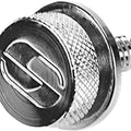 Saddlemen Seat Mounting Knob 1/4"-28 Chrome