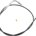 Barnett Pull Throttle Cable 90 Degree Elbow Black Harley Fxsts Springer 96-00