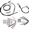 Burly Cable/Brake Line Kit for 14" Gorilla Bars Harley Fxdwgi Dyna Wide Glide 06