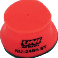 Uni Air Filter #NU-2456ST fits Suzuki RM125/RM250 1986
