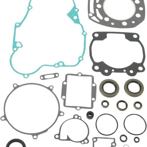 Moose Complete Gasket Set with Oil Seals Fits Kawasaki KX 500 1986-1987