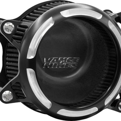 Vance & Hines VO2 Insight Air Intake Kit Contrast Cut Black 41099 Harley M8